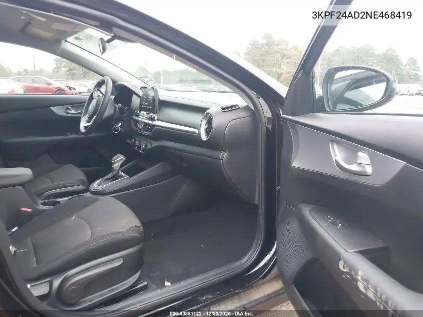3KPF24AD2NE468419 2022 Kia Forte Lxs