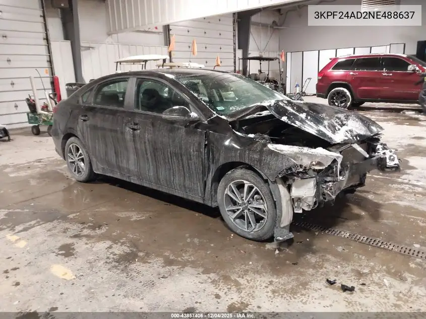 3KPF24AD2NE488637 2022 Kia Forte Lxs