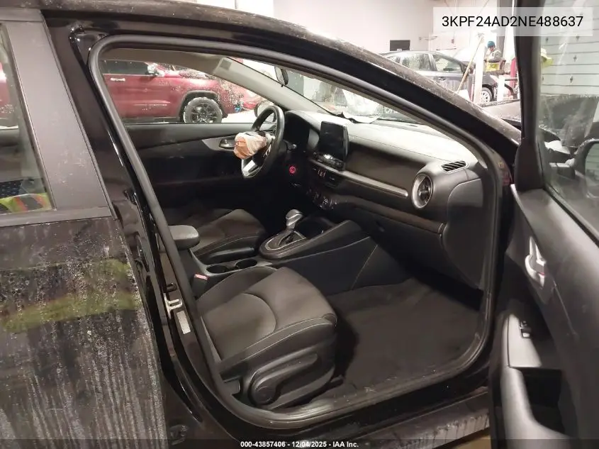 3KPF24AD2NE488637 2022 Kia Forte Lxs