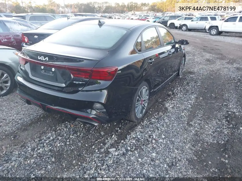 3KPF44AC7NE478199 2022 Kia Forte Gt