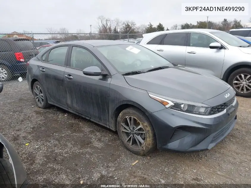 3KPF24AD1NE499290 2022 Kia Forte Lxs