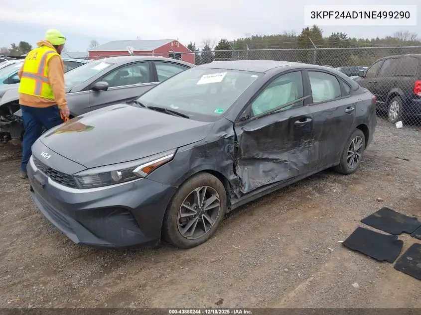 3KPF24AD1NE499290 2022 Kia Forte Lxs