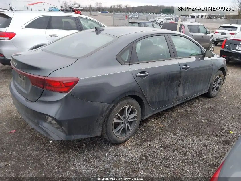 3KPF24AD1NE499290 2022 Kia Forte Lxs