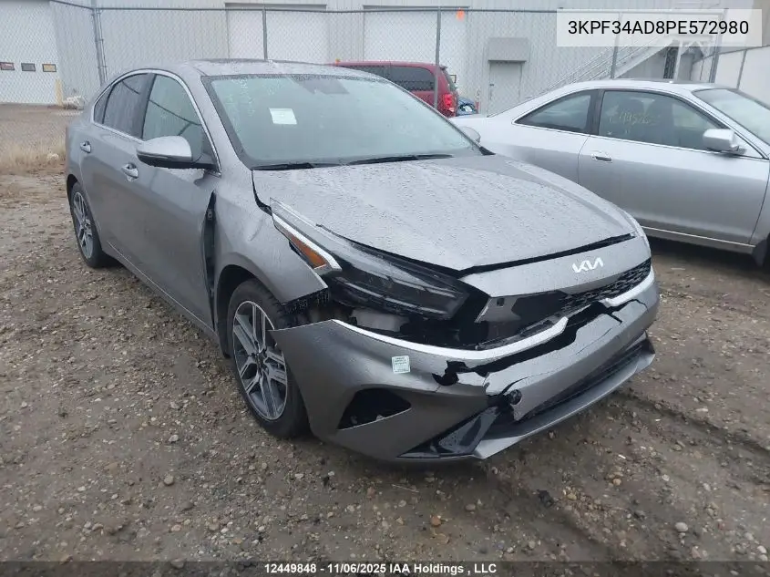 3KPF34AD8PE572980 2023 Kia Forte Ex/Ex+/Ex Premium