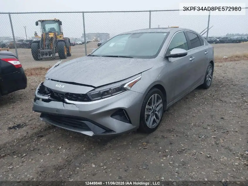 3KPF34AD8PE572980 2023 Kia Forte Ex/Ex+/Ex Premium