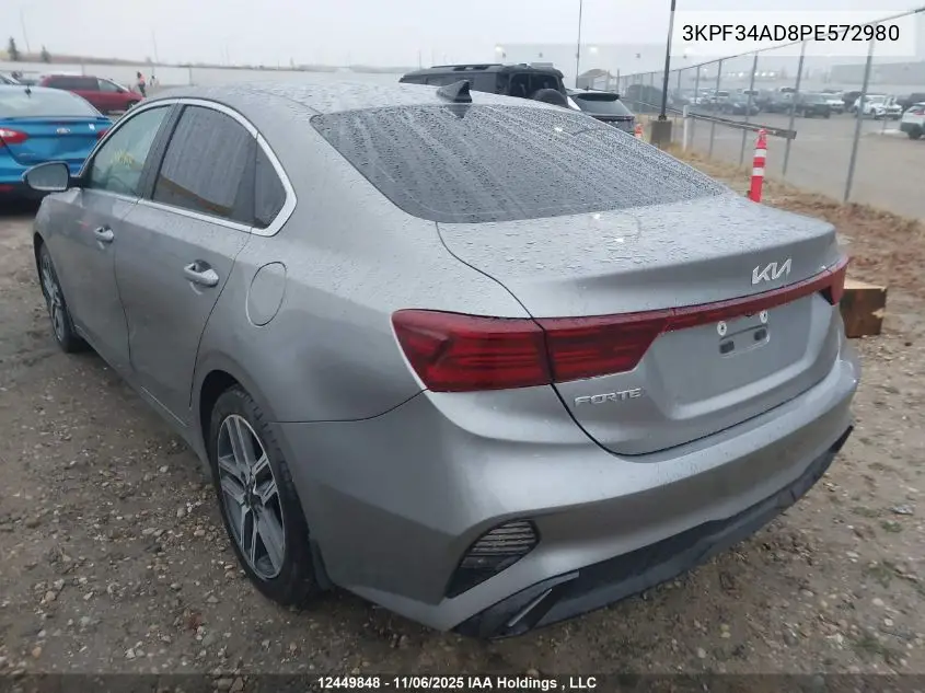 3KPF34AD8PE572980 2023 Kia Forte Ex/Ex+/Ex Premium