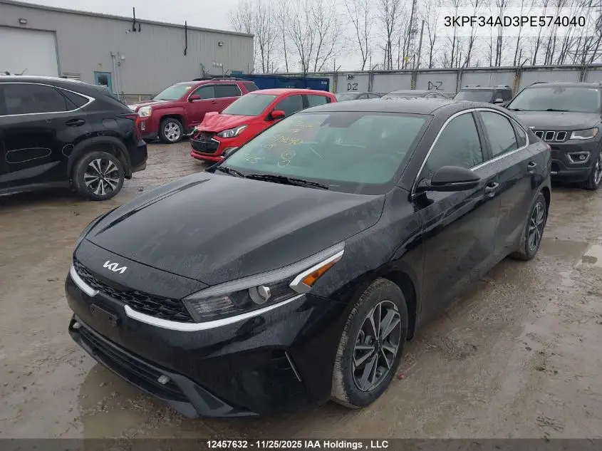 3KPF34AD3PE574040 2023 Kia Forte Ex/Ex Premium/Ex+/Gt-Line
