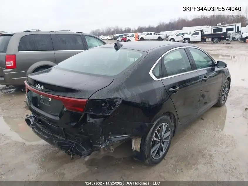 3KPF34AD3PE574040 2023 Kia Forte Ex/Ex Premium/Ex+/Gt-Line