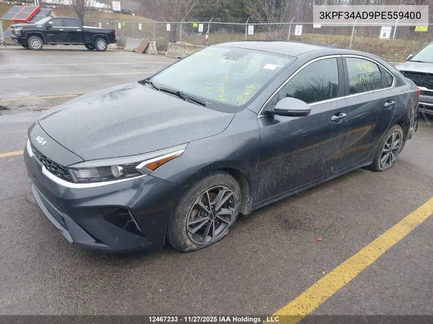 3KPF34AD9PE559400 2023 Kia Forte