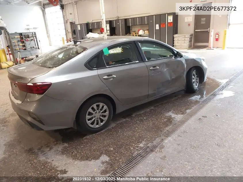 3KPF24AD2PE677372 2023 Kia Forte Lx