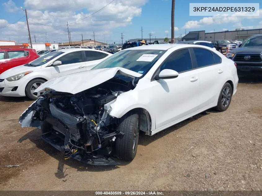 2023 Kia Forte Lxs VIN: 3KPF24AD2PE631329 Lot: 40450509