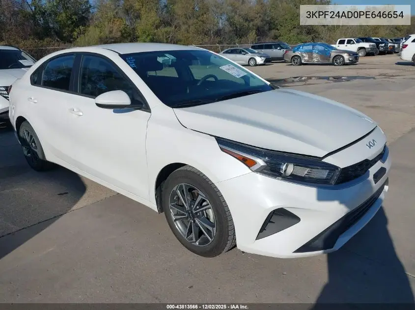 3KPF24AD0PE646654 2023 Kia Forte Lxs