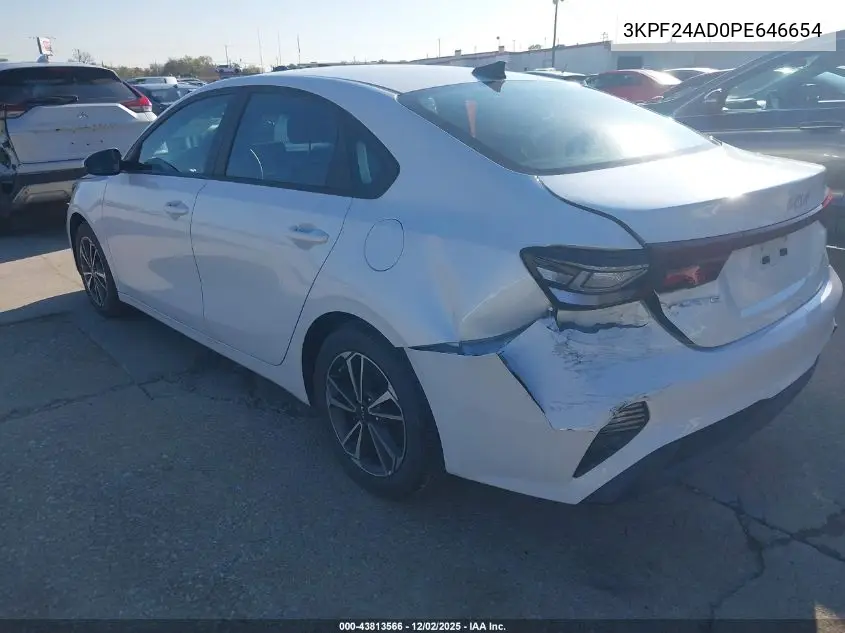 3KPF24AD0PE646654 2023 Kia Forte Lxs