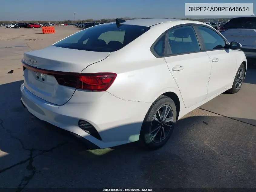 3KPF24AD0PE646654 2023 Kia Forte Lxs