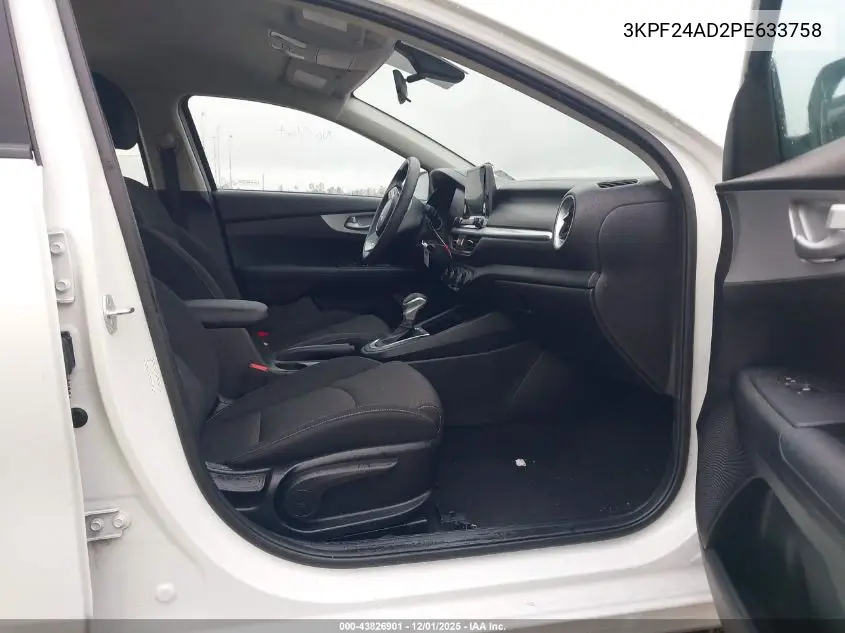 3KPF24AD2PE633758 2023 Kia Forte Lxs