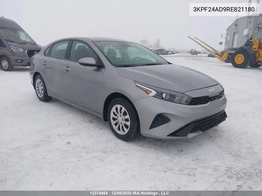 3KPF24AD9RE821180 2024 Kia Forte Lx/Lxs
