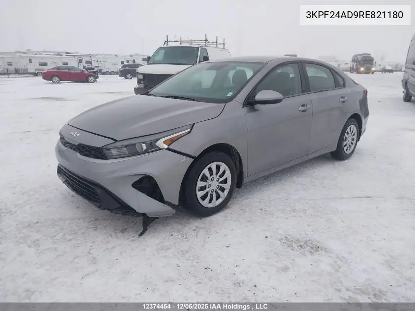 3KPF24AD9RE821180 2024 Kia Forte Lx/Lxs