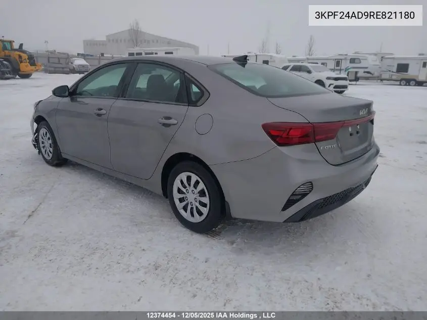 3KPF24AD9RE821180 2024 Kia Forte Lx/Lxs