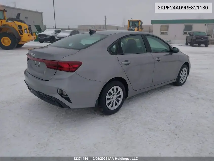 3KPF24AD9RE821180 2024 Kia Forte Lx/Lxs