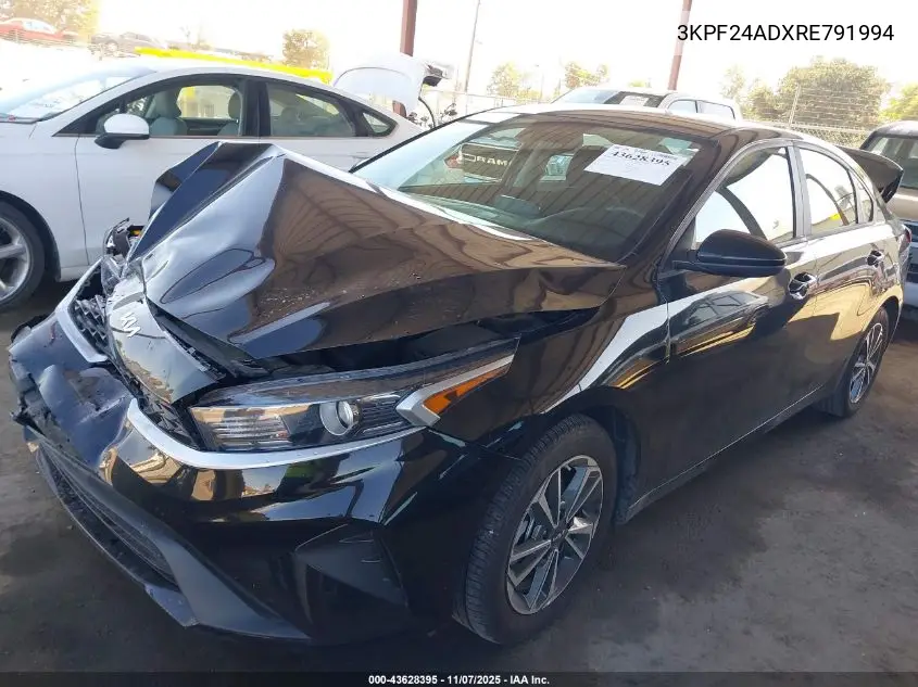 3KPF24ADXRE791994 2024 Kia Forte Lxs