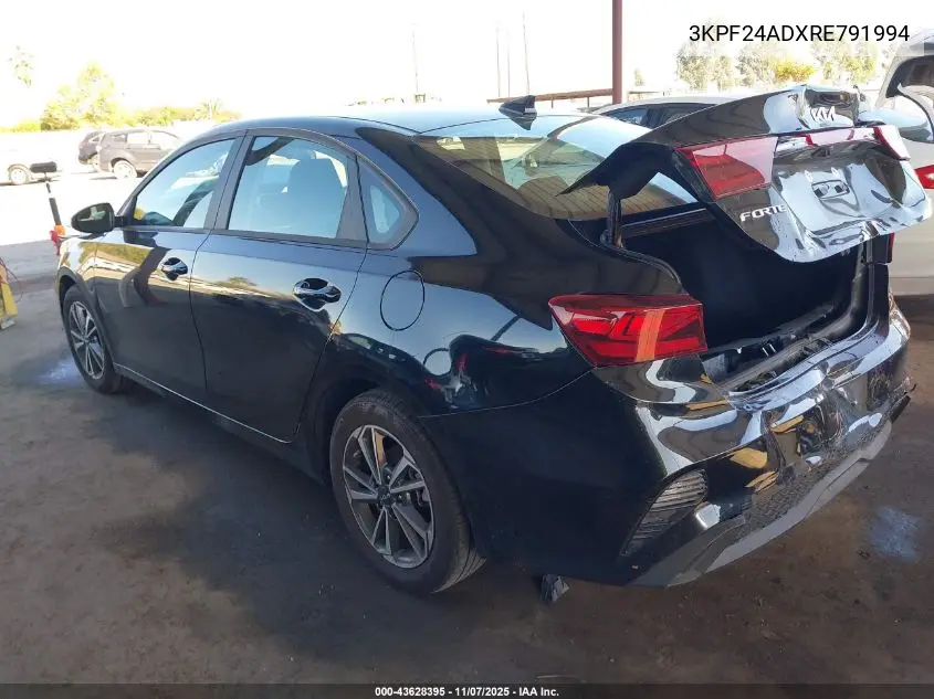 3KPF24ADXRE791994 2024 Kia Forte Lxs