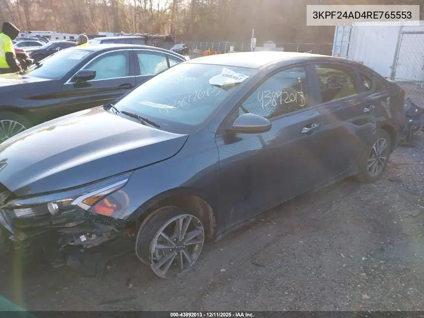 3KPF24AD4RE765553 2024 Kia Forte Lxs