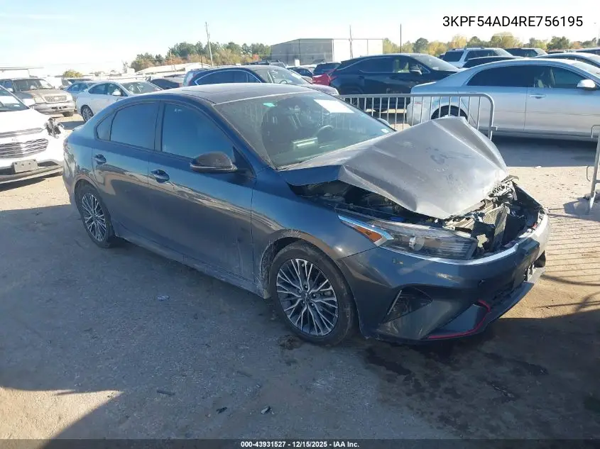 3KPF54AD4RE756195 2024 Kia Forte Gt-Line