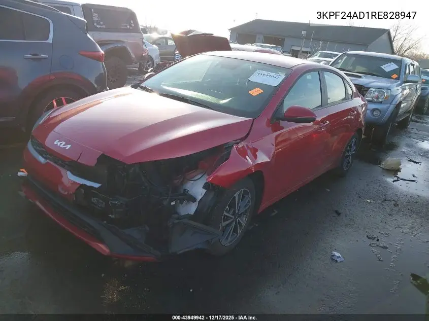 3KPF24AD1RE828947 2024 Kia Forte Lxs