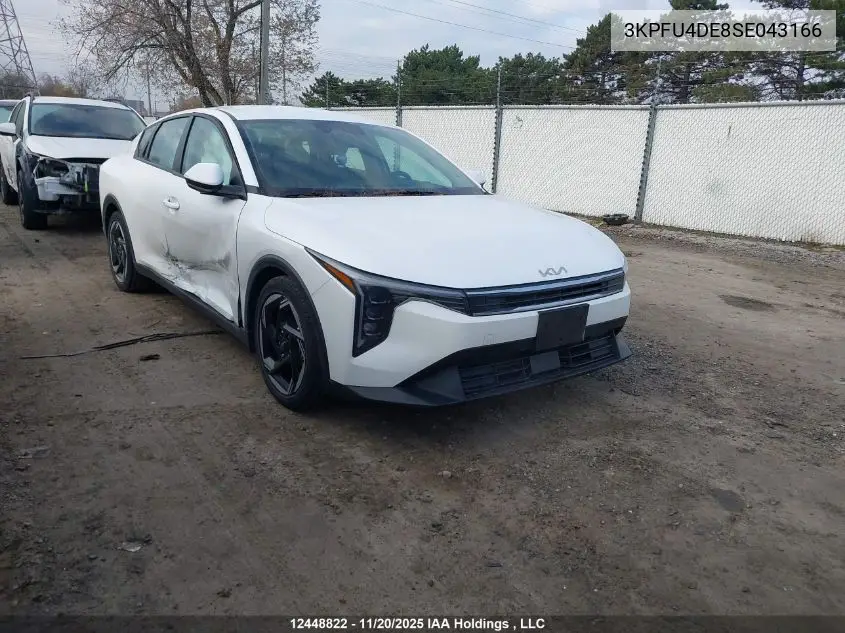 3KPFU4DE8SE043166 2025 Kia K4 Ex/Ex+