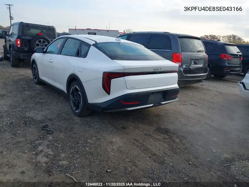 3KPFU4DE8SE043166 2025 Kia K4 Ex/Ex+