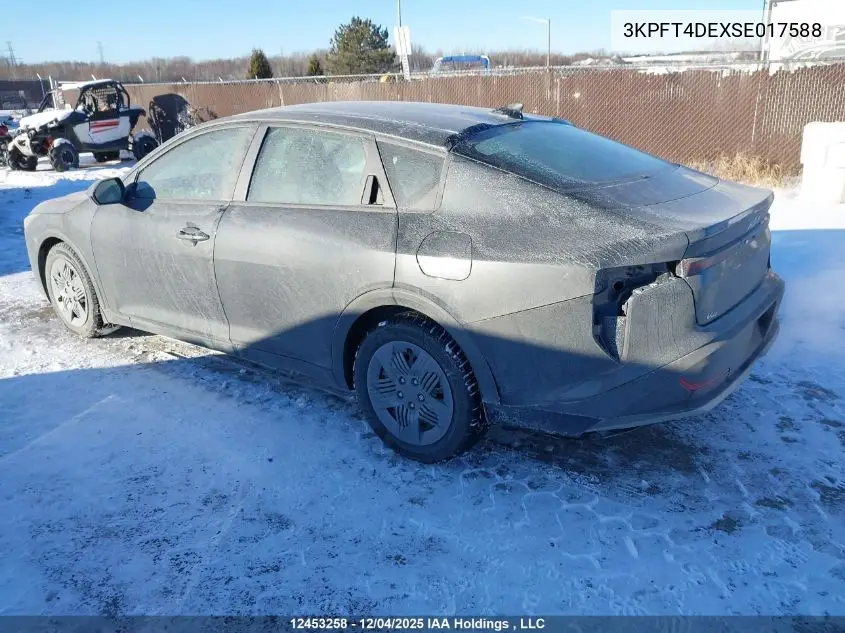 3KPFT4DEXSE017588 2025 Kia K4 Lx