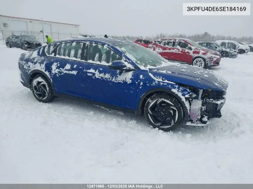 3KPFU4DE6SE184169 2025 Kia K4 Ex/Ex+