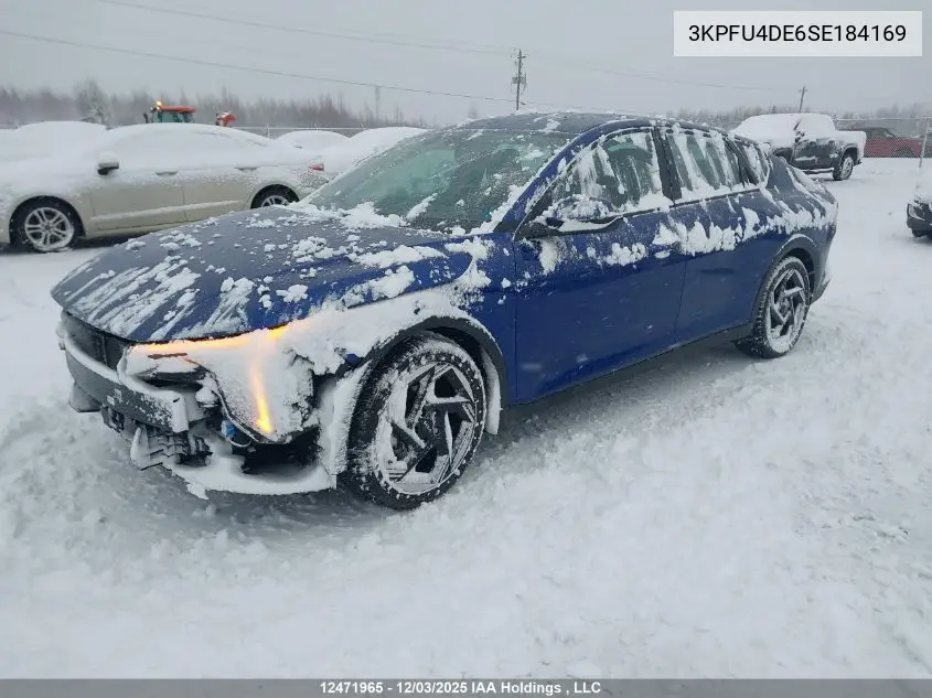 3KPFU4DE6SE184169 2025 Kia K4 Ex/Ex+