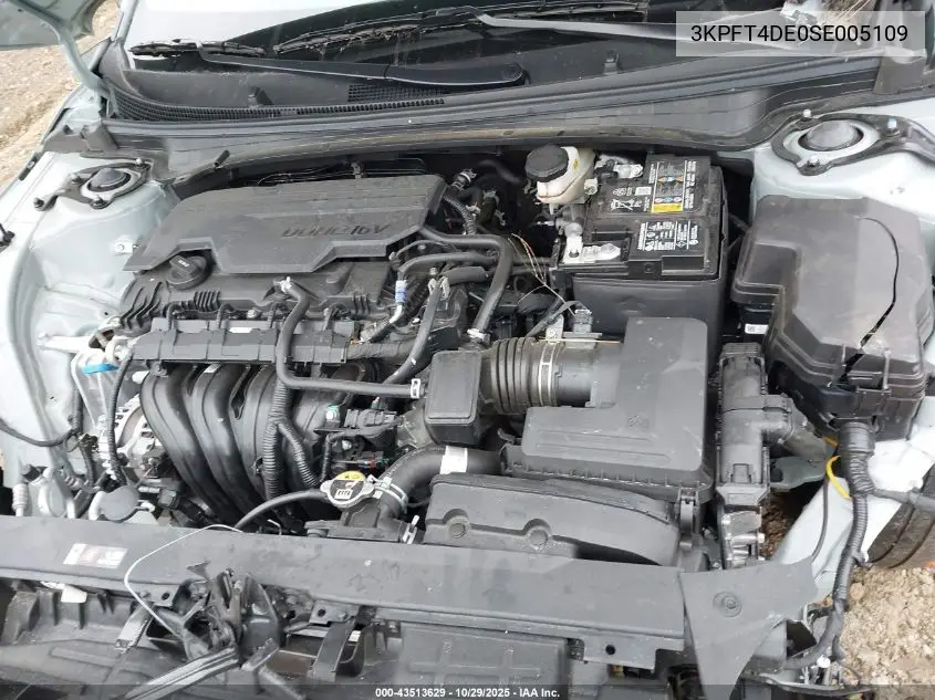 3KPFT4DE0SE005109 2025 Kia K4 Lxs