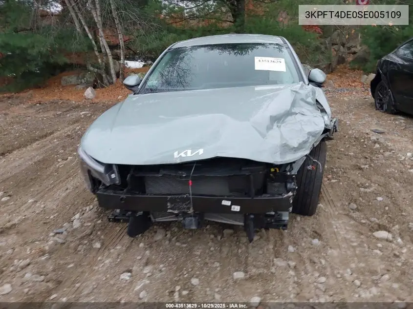 3KPFT4DE0SE005109 2025 Kia K4 Lxs