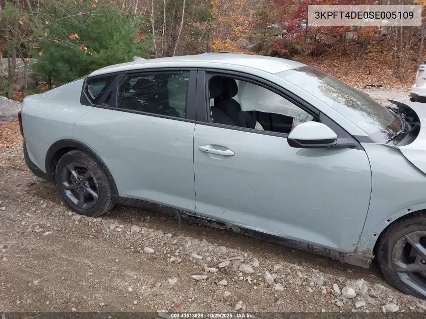 3KPFT4DE0SE005109 2025 Kia K4 Lxs