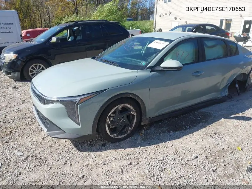 3KPFU4DE7SE170653 2025 Kia K4 Ex