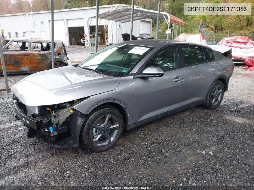3KPFT4DE2SE171356 2025 Kia K4 Lxs