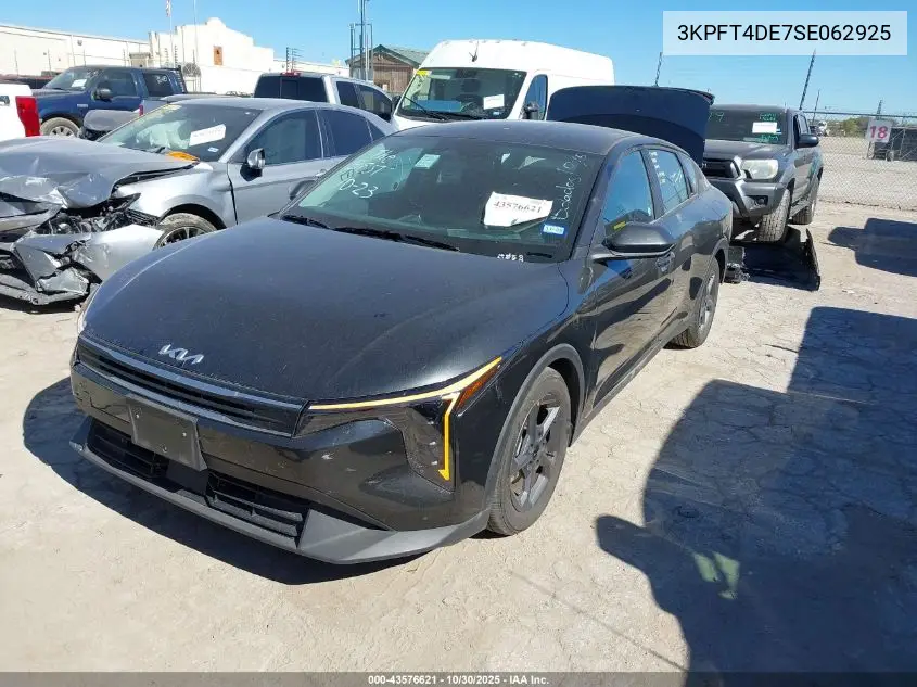 3KPFT4DE7SE062925 2025 Kia K4 Lxs