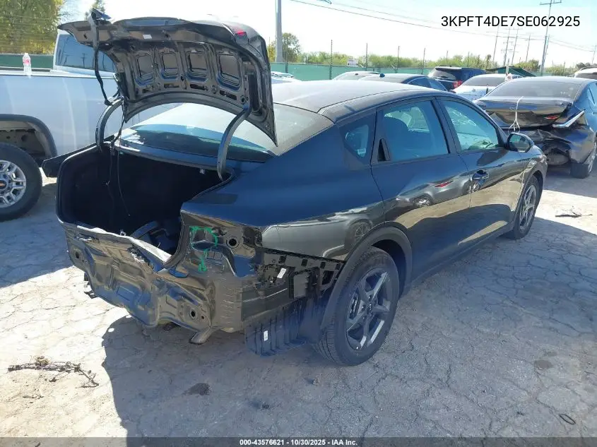 3KPFT4DE7SE062925 2025 Kia K4 Lxs
