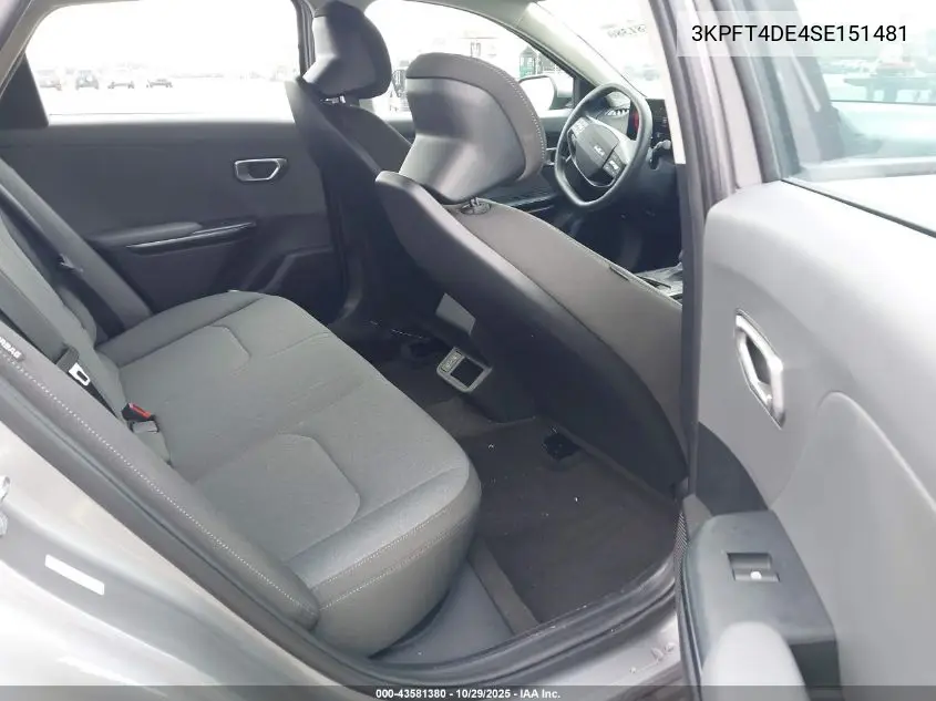 3KPFT4DE4SE151481 2025 Kia K4 Lxs