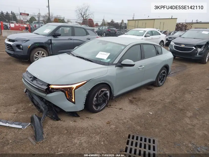 3KPFU4DE5SE142110 2025 Kia K4 Ex