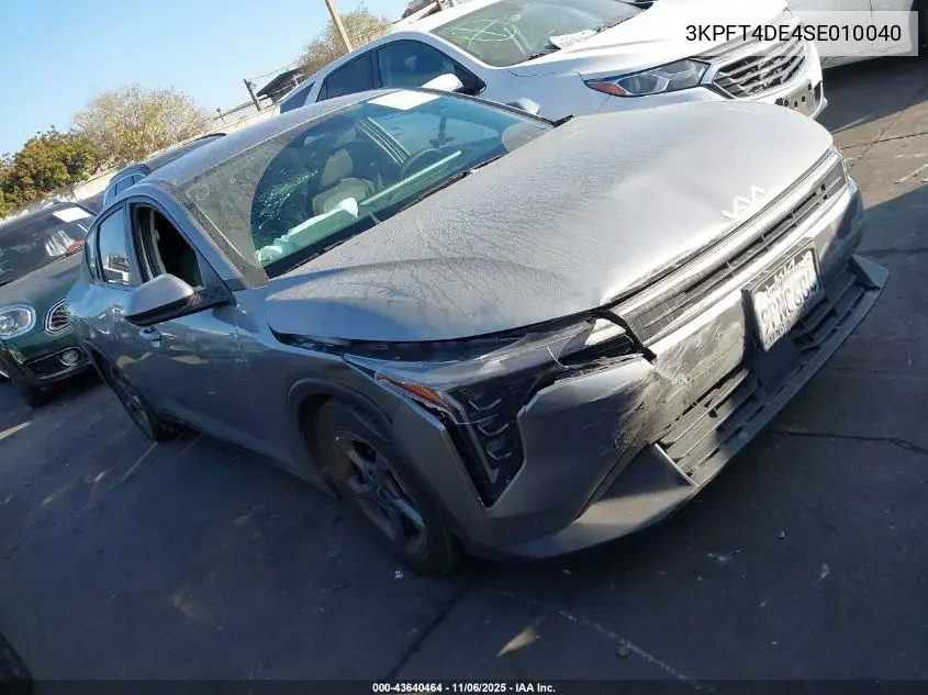 3KPFT4DE4SE010040 2025 Kia K4 Lxs