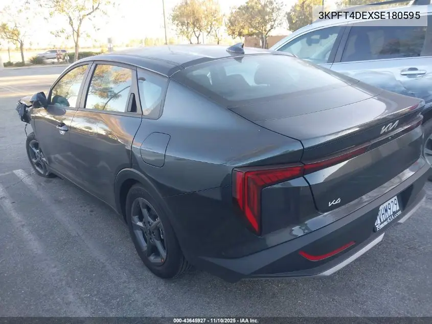 3KPFT4DEXSE180595 2025 Kia K4 Lx/Lxs