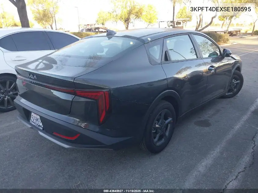 3KPFT4DEXSE180595 2025 Kia K4 Lx/Lxs