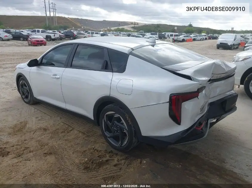 3KPFU4DE8SE009910 2025 Kia K4 Ex