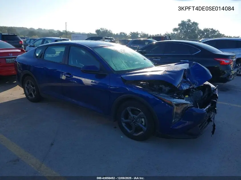 3KPFT4DE0SE014084 2025 Kia K4 Lxs