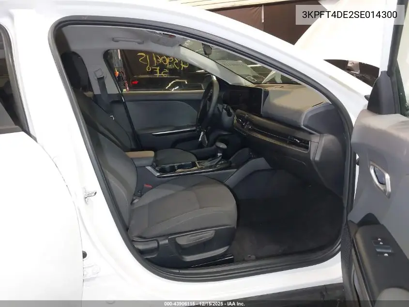 3KPFT4DE2SE014300 2025 Kia K4 Lx