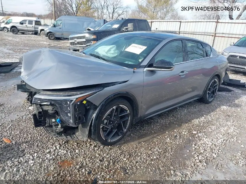 3KPFW4DE9SE048676 2025 Kia K4 Gt-Line
