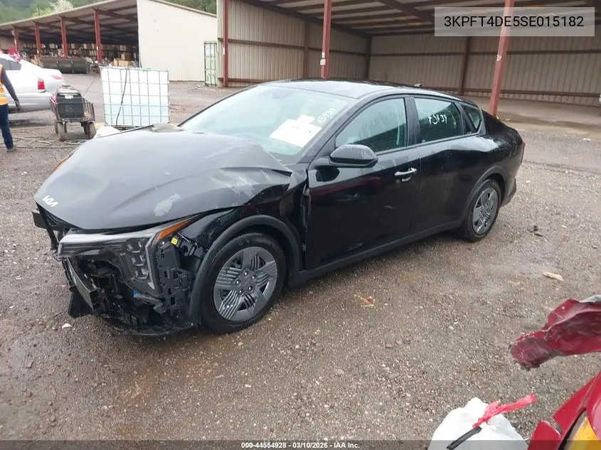 2025 Kia K4 Lx VIN: 3KPFT4DE5SE015182 Lot: 44554928